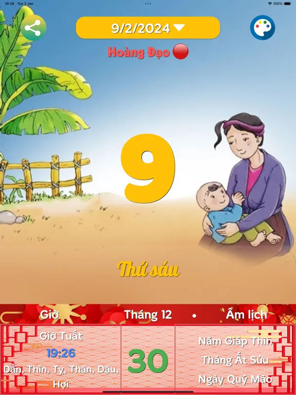 Lịch Vạn Niên 2025 - Âm Lịch iPad  Screenshots
